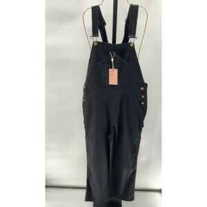 Quince Black Overalls